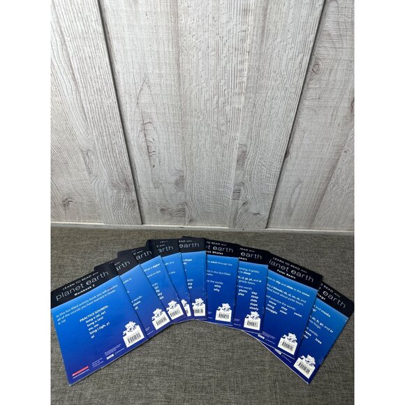 Learn To Read With Planet Earth Scholastic 9 Books Phonics Nonfiction K-1 - Picture 11 of 11